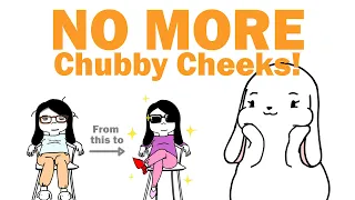 Wanna get rid of your chubby cheeks? (animated tutorial)