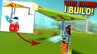 You Draw It, I Build It! [YDIB 5] - Scrap Mechanic Gameplay