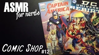 Comic Shop ASMR #12 - Comic Book Reading - Captain America, DC's Rebirth