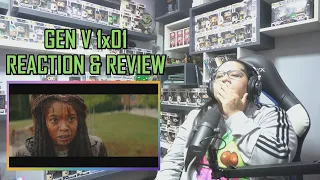 Gen V 1x01 "God U." REACTION & REVIEW S01E01 SEASON PREMIERE | JuliDG