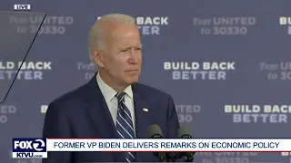 Former Vice President Joe Biden to outline next phase of "Build Back Better" economic policy