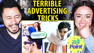 SLAYY POINT | Terrible Advertising Tricks - Naaptol | Reaction by Jaby Koay & Carolina Sofia!