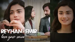 Reyhan × Emir  | Love your voice 🎶| 1×20 | Ozge Yagiz | Yemin | Random pixz