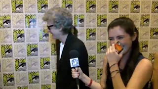 DOCTOR WHO | PETER CAPALDI |  QUESTION Cracks Him Up! I 2017 SDCC | MUST SEE