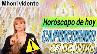VIENE UN DINERO EXTRA💲Mhoni VIDENTE🔮horóscopo DIARIO – horoscopo de hoy CAPRICORNIO 27 DE JUNIO 2022