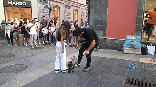 Mario Ezno, el titiritero del momento en Tenerife, 08/06/2022.