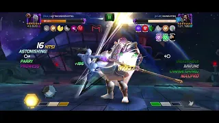 Mcoc white tiger vs The Serpent (boss ) war