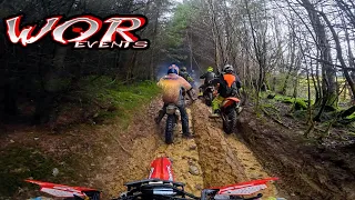 Riding An Enduro Event In a Forest 9 Miles Of Mud And Water | Xmas Forest Enduro PlayDay