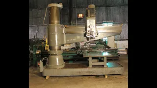 OOYA Radial Arm Drill Press Heavy Duty Drill For Sale Now T.R. Wigglesworth Machinery Co.