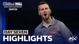 BIG SHOCKS! | Day Seven Evening Highlights | 2021/22 William Hill World Darts Championship