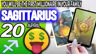 Sagittarius ♐🤑YOU WILL BE THE FIRST MILLIONAIRE IN YOUR FAMILY 💰 Horoscope for Today APRIL 20 2022 ♐