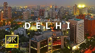 Delhi, India 🇮🇳 in 4K ULTRA HD 60FPS by Drone