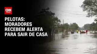 Pelotas: Moradores recebem alerta para sair de casa | BASTIDORES CNN