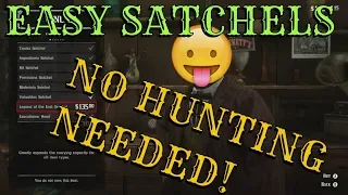 HOW TO GET LEGEND OF THE EAST SATCHEL IN RDR2 - NO HUNTING NEEDED (read description)