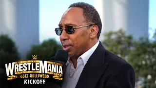 Stephen A. Smith wants to be a "bad boy" WWE manager: WrestleMania 39 Saturday Kickoff