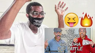 The Grandpa vs. Grandma Rap Battle (Reaction) 😂🔥👴👵| Kyle Exum