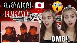 BABYMETAL - PA PA YA!! (feat. F.HERO)  (OFFICIAL)|REACTION VIDEO