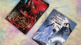 "MO DAO ZU SHI" + "TIAN GUAN CI FU" English Novels Volume 1 UNBOXING