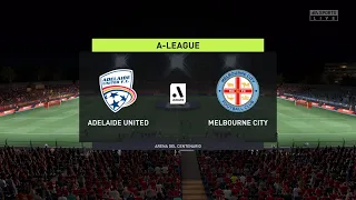 FIFA 22 | Adelaide United vs Melbourne City - A-League | Gameplay