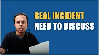 #AskRaghav | Need to discuss something important | Real Incident