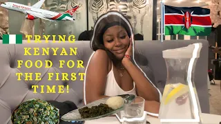 TAKE A NIGERIAN TO A KENYAN RESTAURANT AND YOU GET THIS😂| REACTION!