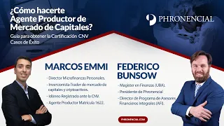 ¿Cómo hacerte Agente Productor de Mercado de Capitales? - Webinar