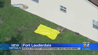 Police Identify Woman Found Dead Near Fort Lauderdale Home