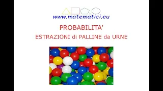 Probabilita Urne e Palline colorate