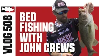 John Crews Bed Fishing on Smith Mountain Lake - Tackle Warehouse VLOG #508