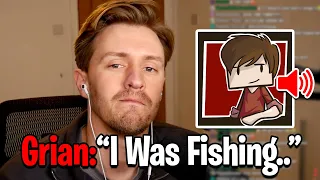 Grian Is Late To Solidarity's Stream Because He Was FISHING..