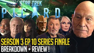 Star Trek Picard Season 3 Episode 10 - Series Finale - Breakdown & Review!