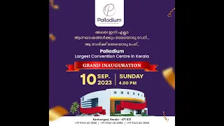 LIVE | Palladium Convention Centre Inauguration ,Kanhangad