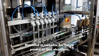 Automatic bottle liquid filling machine filler for sauce, juice, lotion, oil, cream, honey, alcohol