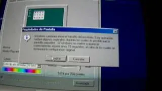 Windows 98 Blue Screen of Death (BSOD)