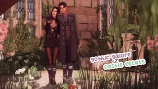 honestly reviewing the sims 4 gothic galore & castle estate kits! + giveaway