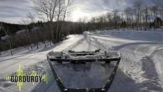 Perfect Cabin snow grooming trails! Ski Doo Skandic 900 ACE