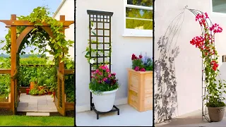 150 + DIY Garden Trellis and Arbor Ideas for Backyard Cottage Farmhouse | Garden Decorating Ideas