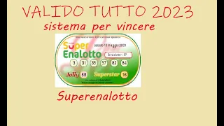 SISTEMA  PER  VINCERE  SUPERENALOTTO