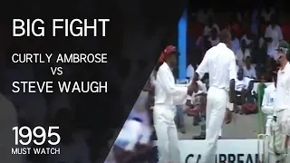 Big Fight Curtly Ambrose vs Steve Waugh |1995