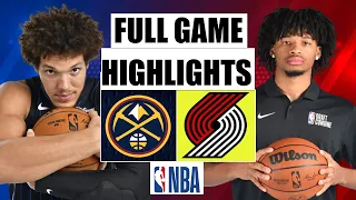 Denver Nuggets vs Portland Trail Blazers FULL Game Highlight |January 17 2023 NBA