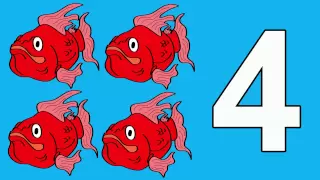 Fishy Numbers 1 to 10: Count Fishy Numbers 1 to 10 Stories for Children Books Edu Early Learning