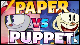 Cuphead: Paper vs Puppet