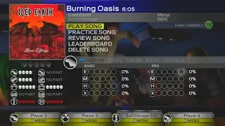 Rock Band: Custom Songs "Burning Oasis"