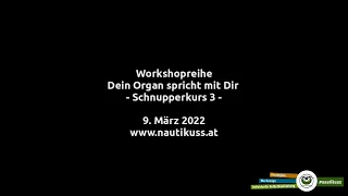 Workshopreihe Organsprache Schnupperkurs 3