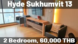 Hyde Sukhumvit 13 luxury condo 2 bedroom 83 sqm 55,000 THB