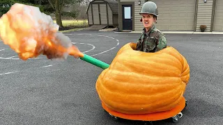 We Made A Pumpkin Tank | Ross Smith #shorts