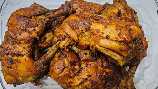 Healthy and tasty tandoori chicken recipe without oven تندوری چکن