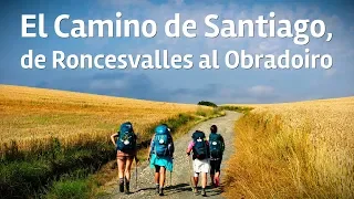 El CAMINO de Santiago en BICICLETA, de Roncesvalles al Obradoiro