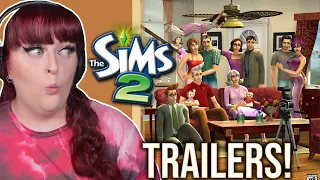 This SIMS 2 Trailer is CRAZY! 😳 | Reacting to The Sims 2 Trailers!