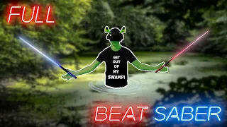 I PLAYED the ENTIRE Shrek MOVIE in Beat Saber!